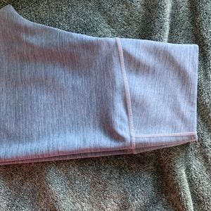 Nike tight fit womens cropped leggings blue heather